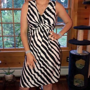 Striped dress Size Small NWT